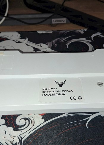 Diğer Beyaz Gaming Klavye t60