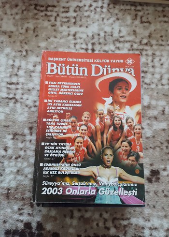 Bütün Dünya Dergisi 2004 Sayısı