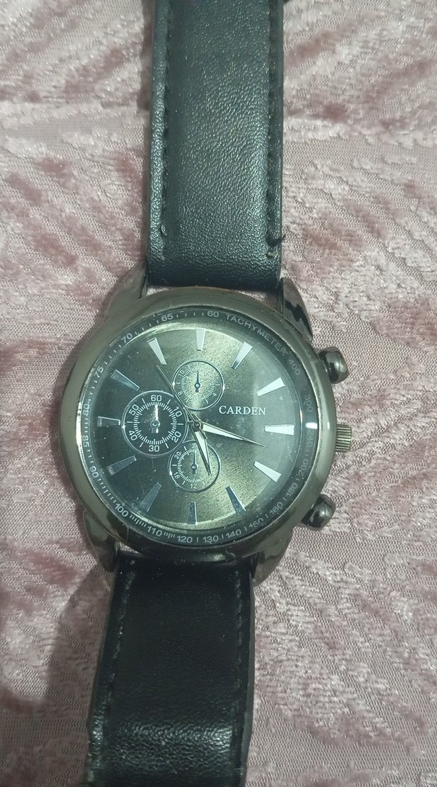 Klasik Siyah Erkek Kol Saati - Görsel 2