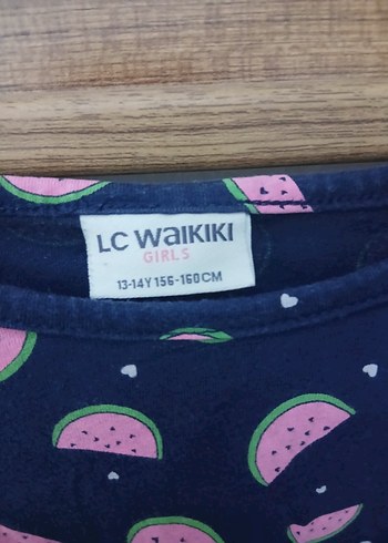 Kız Çocuk Kısa Kollu Bağcıklı Tişört - Görsel 2