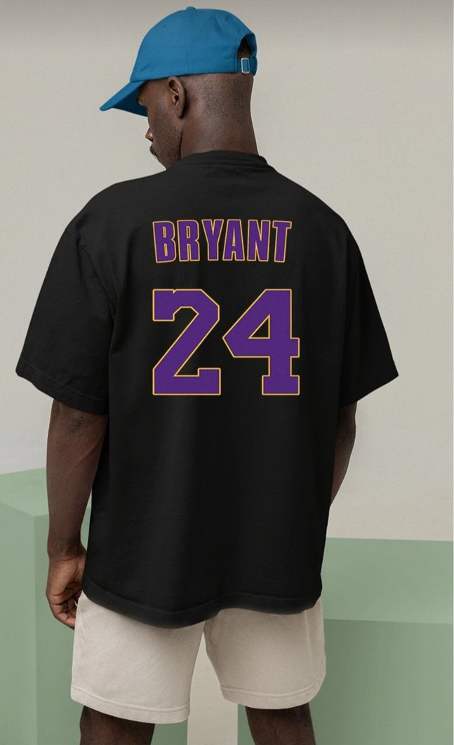 Kobe Bryant Erkek T-shirt 24 - Görsel 2
