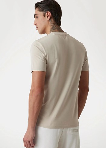 Bej Erkek Guess Kısa Kollu Tişört - Görsel 2