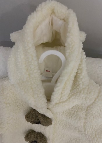 Kız Bebek Beyaz Kürklü Tulum - Görsel 5