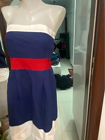Zara Zara straplez elbise