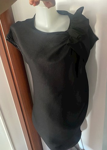 Roman marka kolsuz tunik elbise - Görsel 5