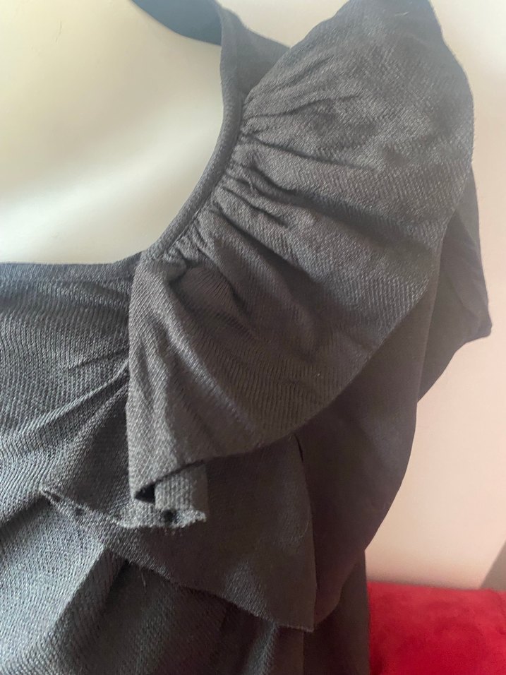 Roman marka kolsuz tunik elbise - Görsel 3