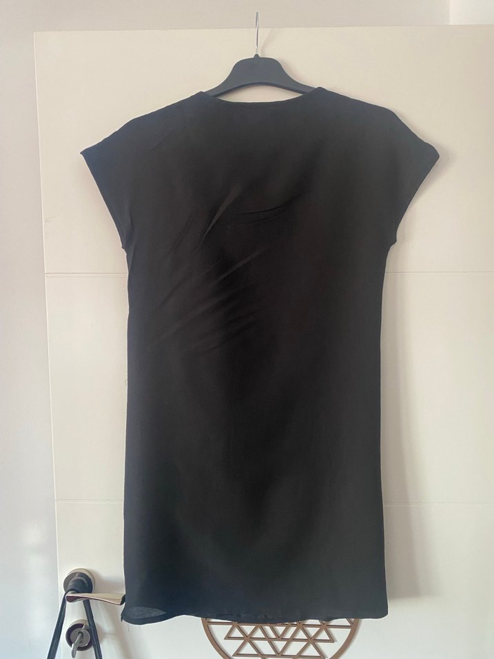 Roman marka kolsuz tunik elbise - Görsel 4