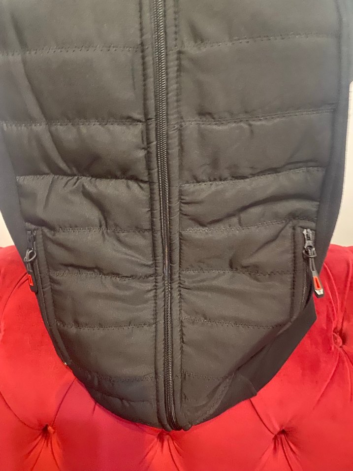 Polo Siyah Fermuarlı Erkek Dik Yaka Yelek - Görsel 3