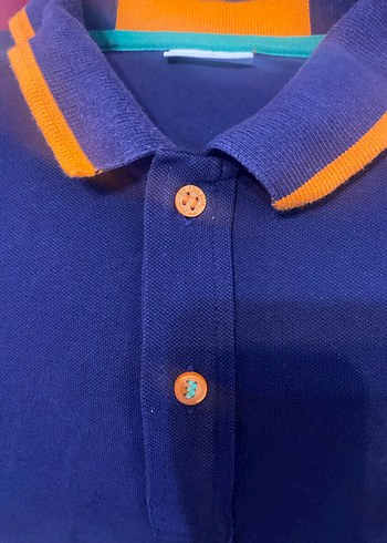 LacivertErkek Polo Tişört - Görsel 2