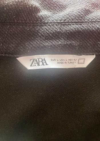 Zara marka Siyah Regular Fit Cep Detaylı Erkek Ceket - Görsel 4