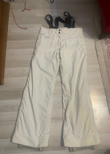 Kadın Beyaz Kayak Pantolonu askılı# wedze - Görsel 2