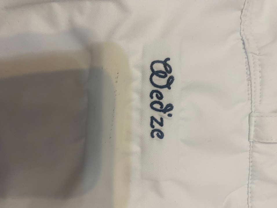 Kadın Beyaz Kayak Pantolonu askılı# wedze - Görsel 3