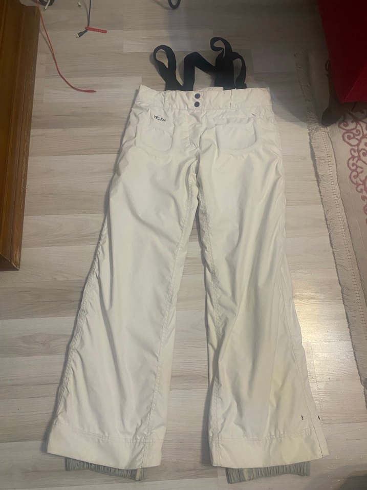 Kadın Beyaz Kayak Pantolonu askılı# wedze - Görsel 2