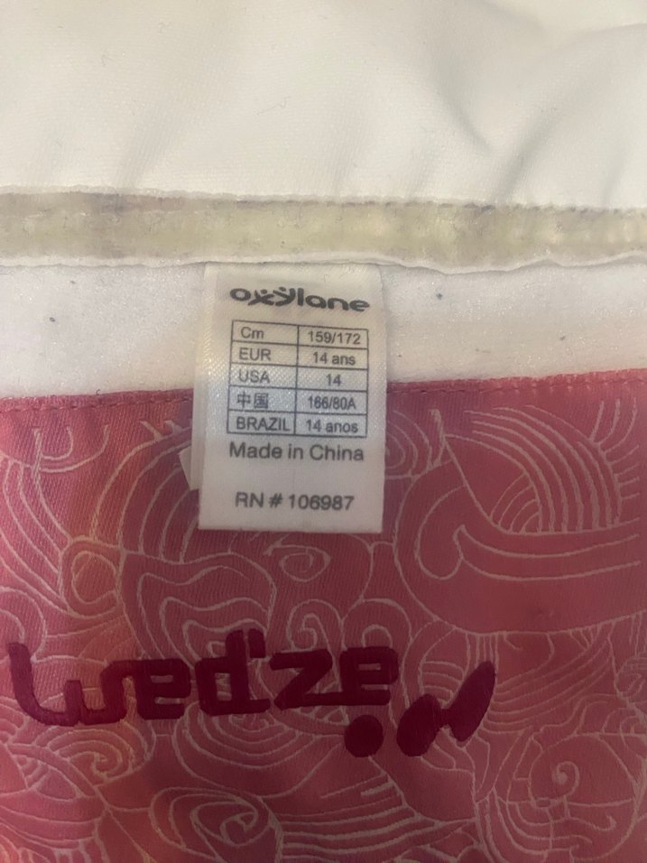 Kadın Beyaz Kayak Pantolonu askılı# wedze - Görsel 4