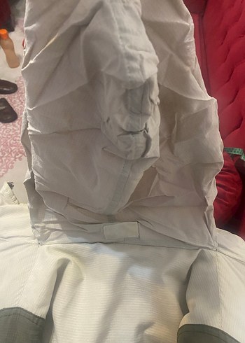 Erkek Beyaz Biker Stil Kayak Montu - Görsel 7