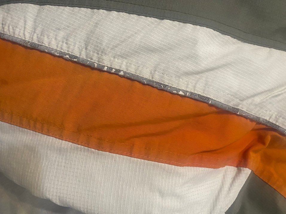 Erkek Beyaz Biker Stil Kayak Montu - Görsel 4