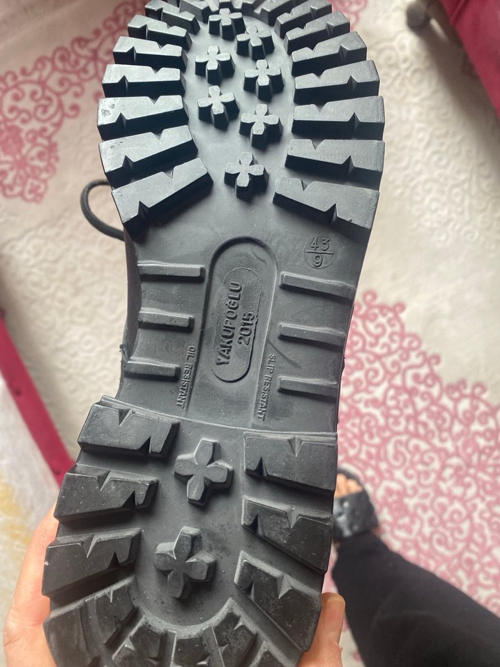 Siyah Deri Erkek Bot - Görsel 4