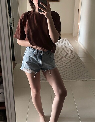 38 Beden Zara kot şort