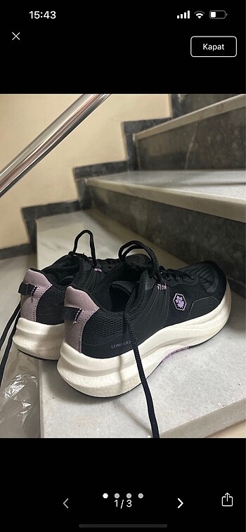 Lumberjuck Siyah Spor Ayakabı