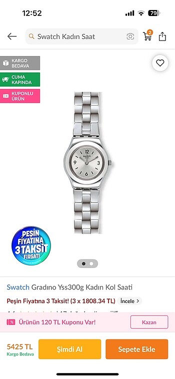 SWATCH SAAT