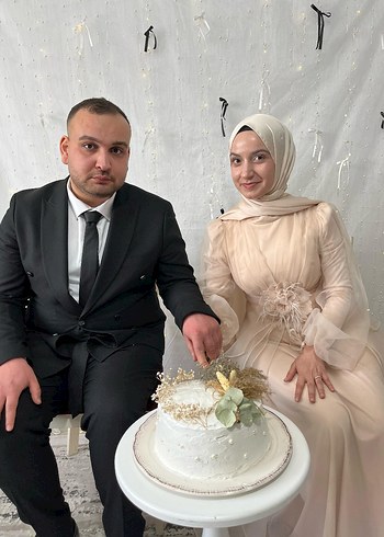 Abiye Tüllü Tesettür Abiye Elbise