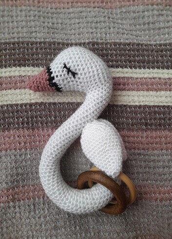 Amigurumi Beyaz Kuğu