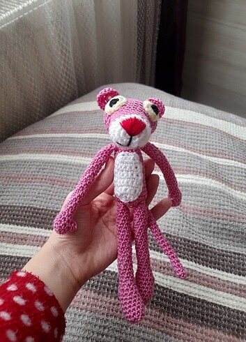 Diğer Amigurumi Pembe Panter