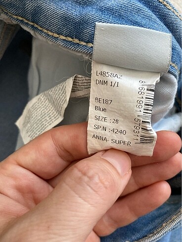 28 Beden Defacto kadın jean