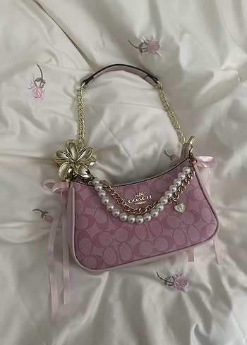 Pembe Dantel Detaylı Parisian Kadın Çanta