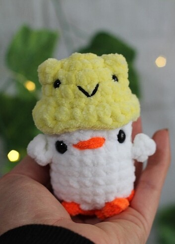  Beden Amigurumi civciv anahtarlık