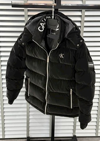 Calvin Klein Siyah Fermuarlı Erkek Mont - Görsel 2