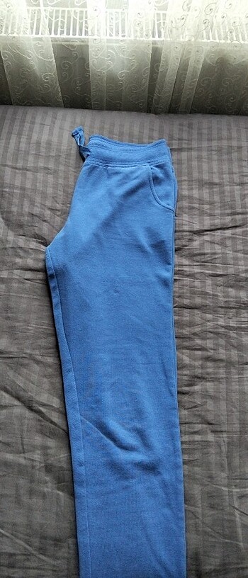 h&m basic mavi eşofman