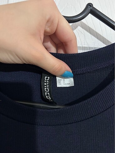 H&M H&M lacivert bodycon mini elbise