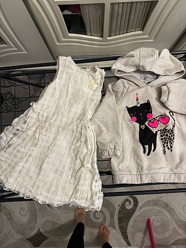 Özel gün elbise +sweatshirt - Görsel 2