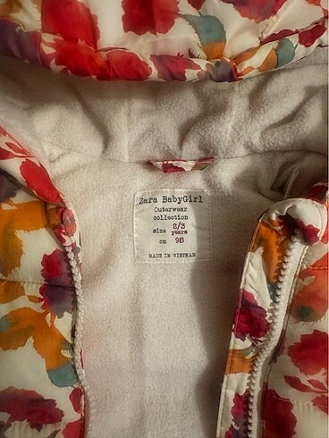 ZARA kız çocuk yelek - Görsel 2