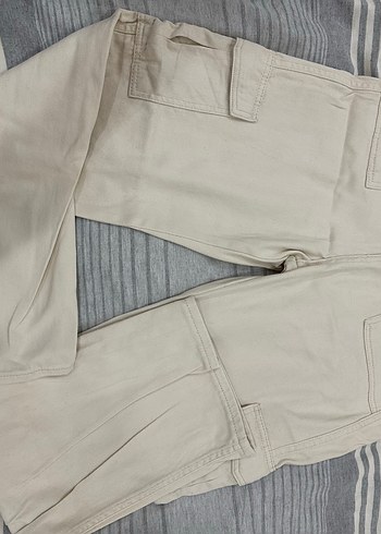 Trendyol & Milla Kargo pantolon bej krem rengi