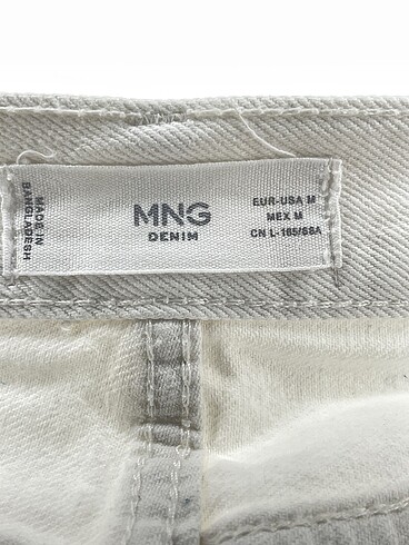 m Beden beyaz Renk Mango Mini Etek %70 İndirimli.