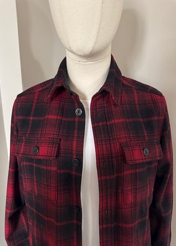 H&M Ekoseli Gömlek - Görsel 6