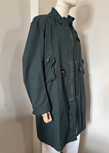 Zara Yeşil Trençkot - Görsel 3