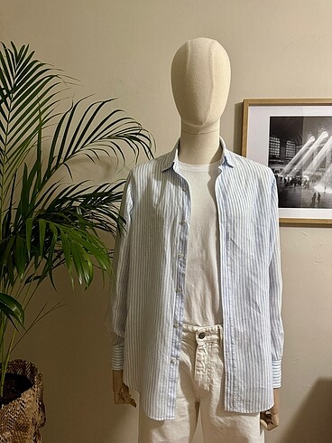 MASSIMO DUTTI KETEN GÖMLEK