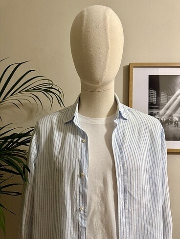 MASSIMO DUTTI KETEN GÖMLEK - Görsel 2