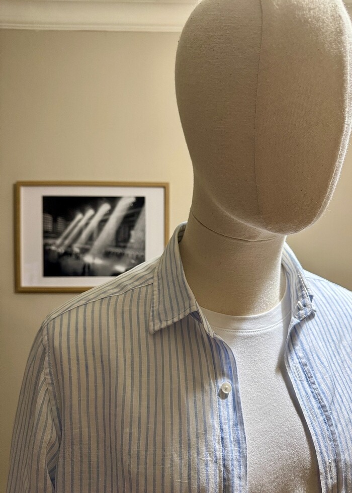 MASSIMO DUTTI KETEN GÖMLEK - Görsel 5