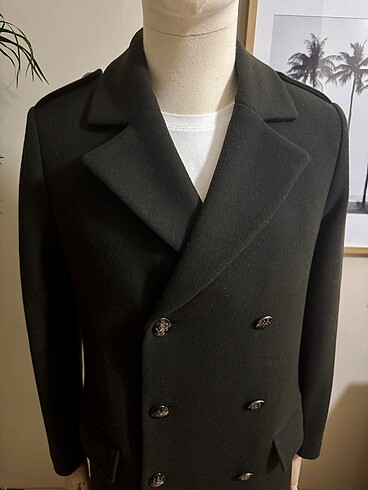 H&M UZUN KAŞE KABAN - Görsel 2