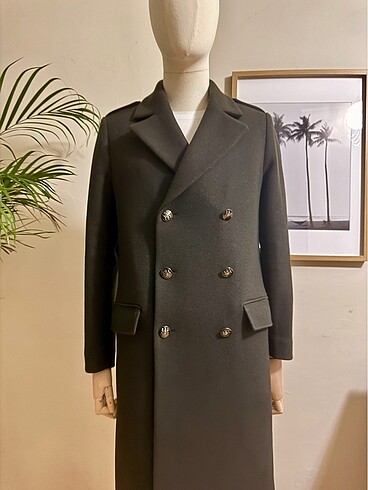 H&M UZUN KAŞE KABAN - Görsel 6