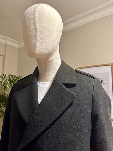 H&M UZUN KAŞE KABAN - Görsel 5