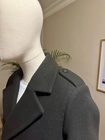 H&M UZUN KAŞE KABAN - Görsel 7