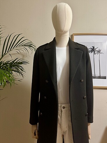 H&M UZUN KAŞE KABAN - Görsel 10