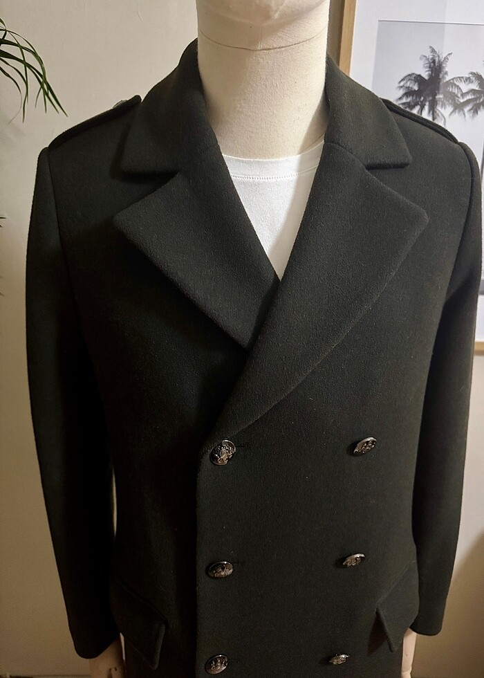 H&M UZUN KAŞE KABAN - Görsel 2