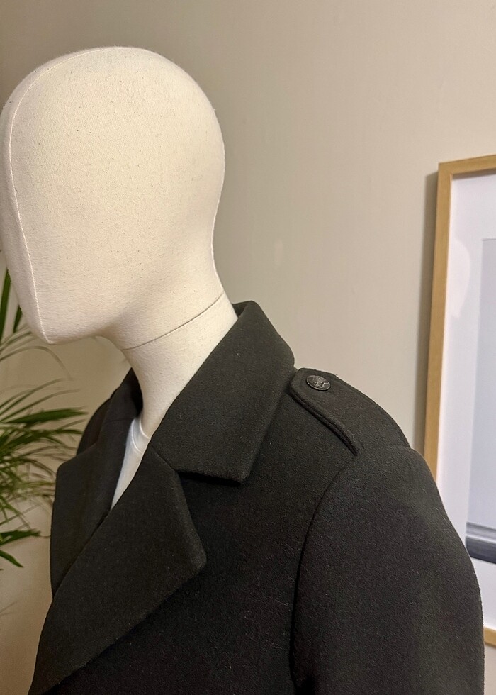 H&M UZUN KAŞE KABAN - Görsel 3