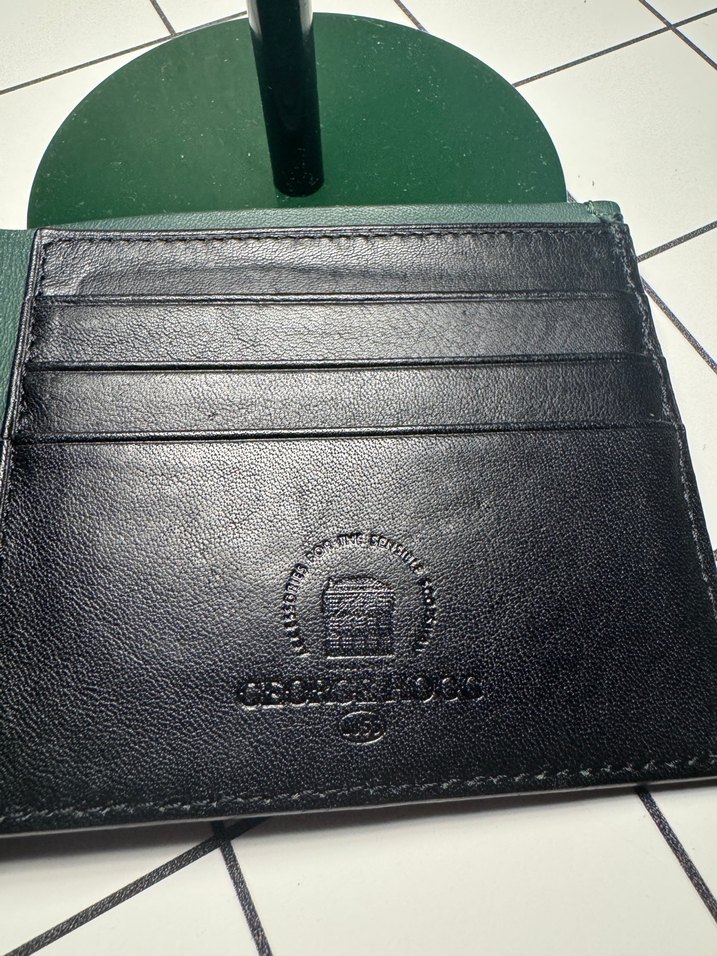 GEORGE HOGG, Klasik Siyah Erkek Cüzdanı - Görsel 4